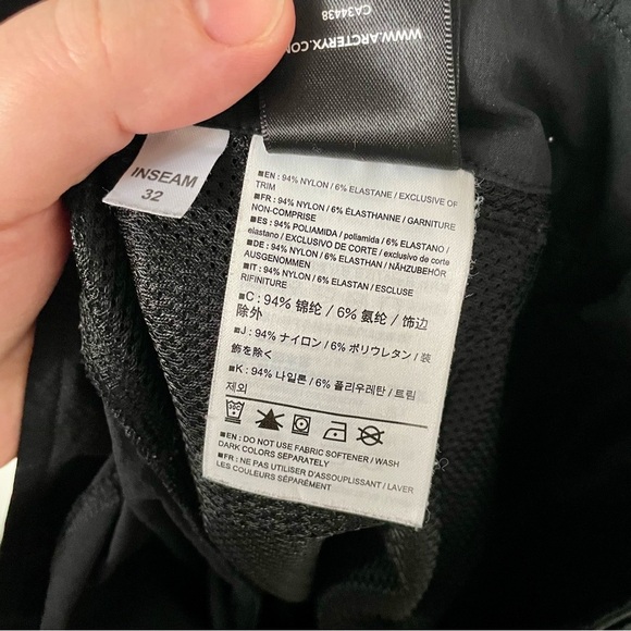 Arc’teryx Women's Parapet Pants Hiking Outdoors Nylon Pants - Picture 8 of 9